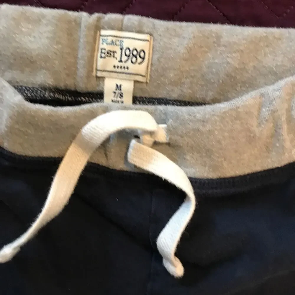 Children’s place boys shorts size 8 blue and gray